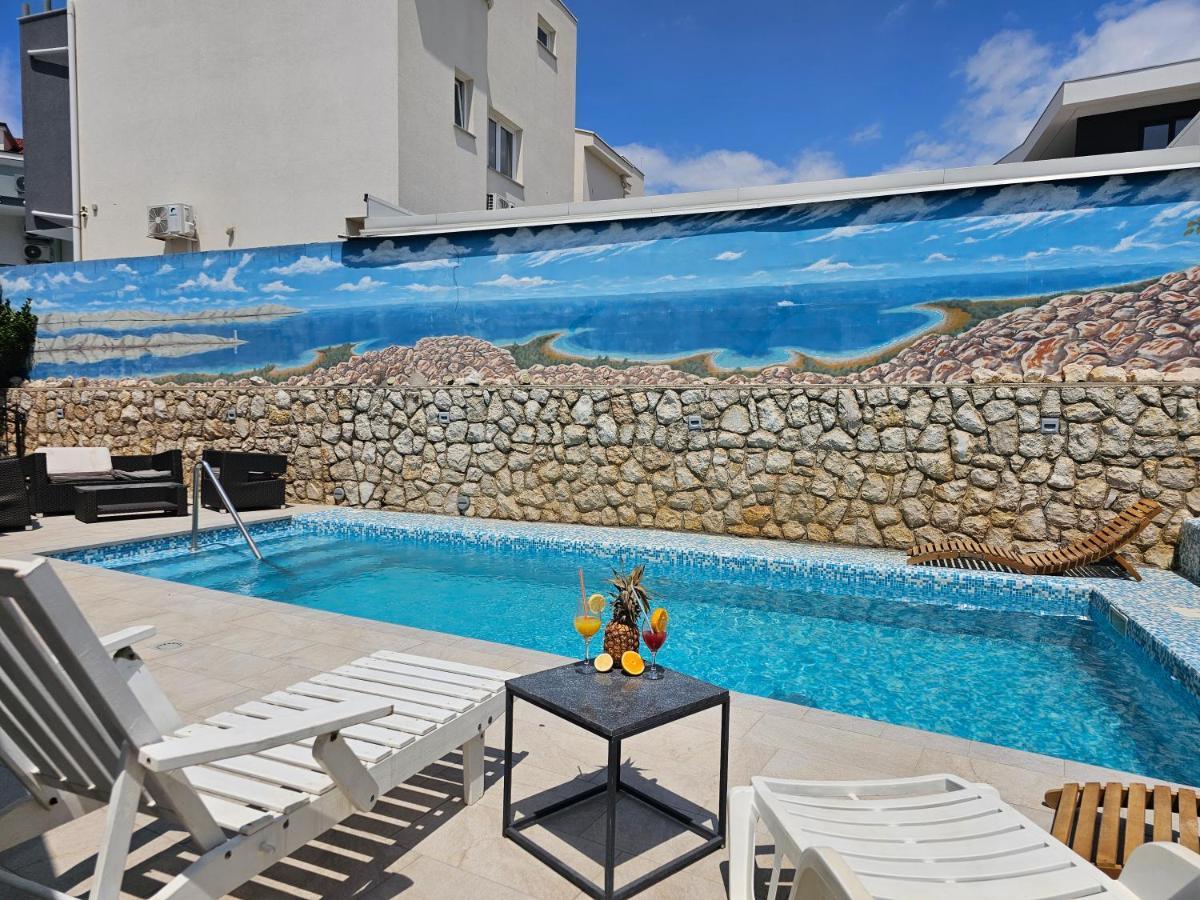 Apartments Gabbiano Novalja Εξωτερικό φωτογραφία